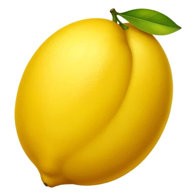 lemon with no face sticker