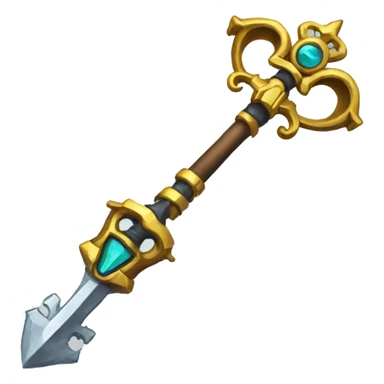 Sora's Keyblade sticker