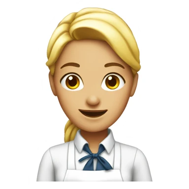 waitress sticker