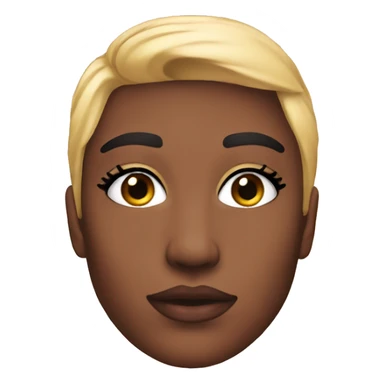 Pink blush make up sticker