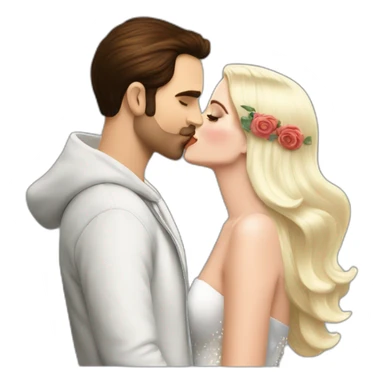 lana del rey kissing katy perry sticker
