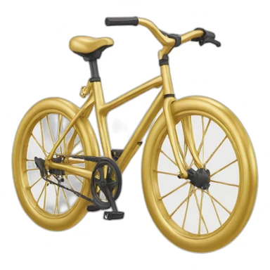 bike gold sticker