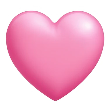 Bubblegum pink heart sticker