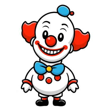 Gracioso con frase sticker