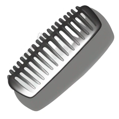 white comb sticker