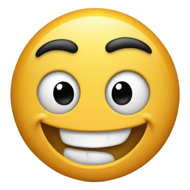 Smiling face with middle finger sticker