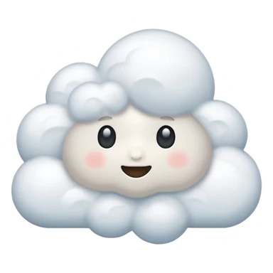 heaven cloud sticker