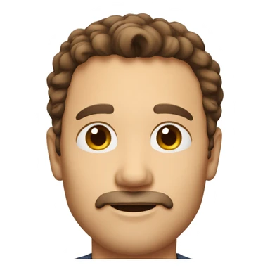 Attractive Dad with brown hair, 45 years old sticker