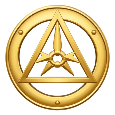 gold scientology sticker