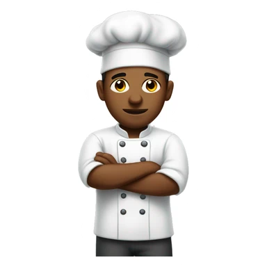 Very focused chef sticker