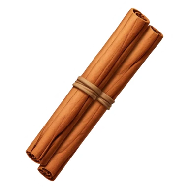Cinamon Stick, ultra realistic, 4K, ios emoji, single sticker