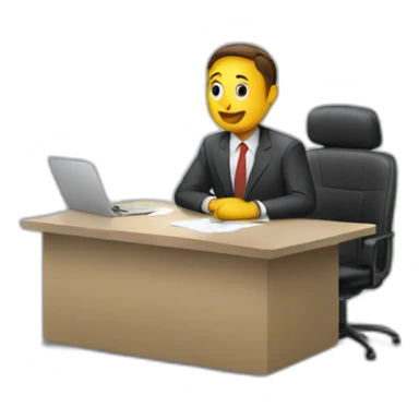 job interview sticker