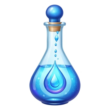 Potion – Glass vial filled  sticker