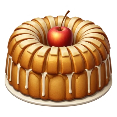 Apple pie Bundt cake  sticker