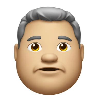 fat man with a do sticker