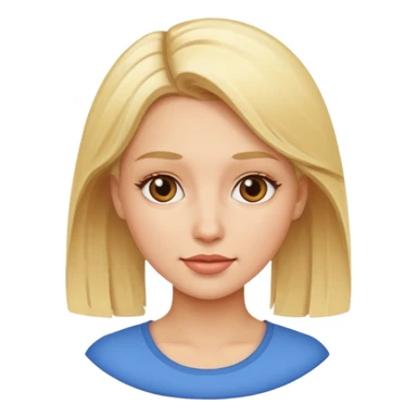 Super women blonde sticker