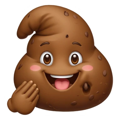 یه پی پی که داره میخنده و دستش جلوی دهنش گرفته sticker