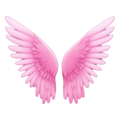 Pink wings  sticker