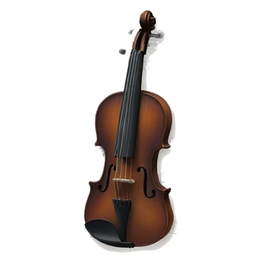 violin, sheet music sticker