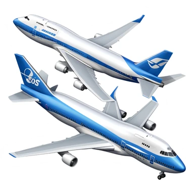 Boeing 747-400 sticker