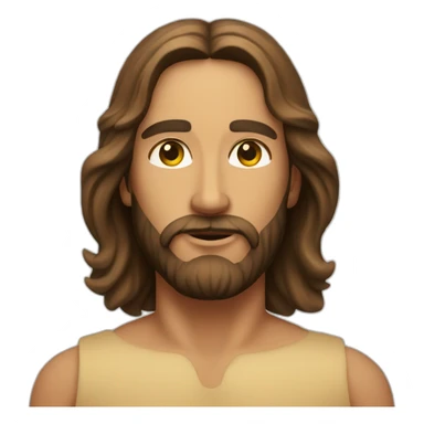 jesus-with-swimwear sticker