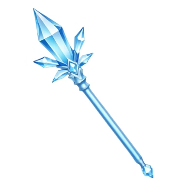 snow queen wand sticker