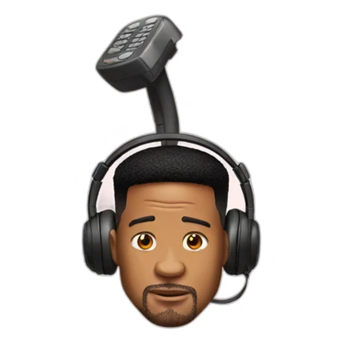 Phone on the head will smith sticker