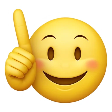  smiley that is smilling but with a middle finger  sticker