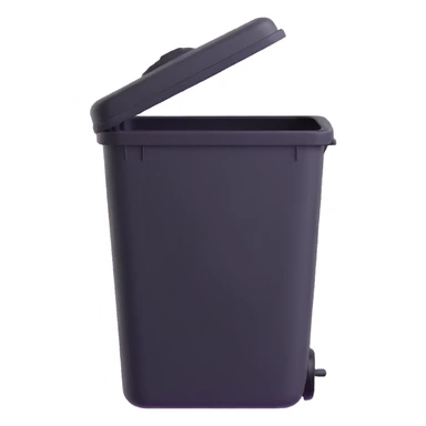 plastic garbage can sticker