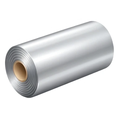 silver foil thin long roll sticker