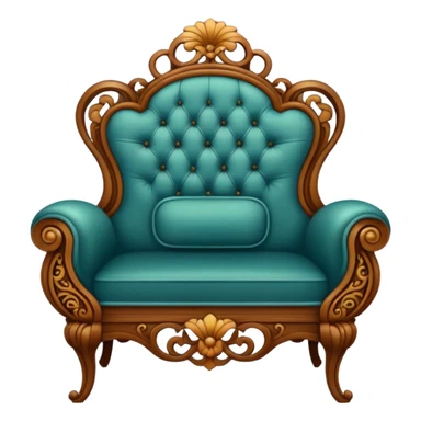 Art nouveau furniture sticker