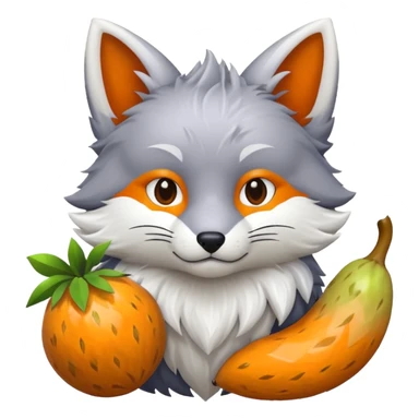 Blox fruits kitsune fruit, gray fur sticker