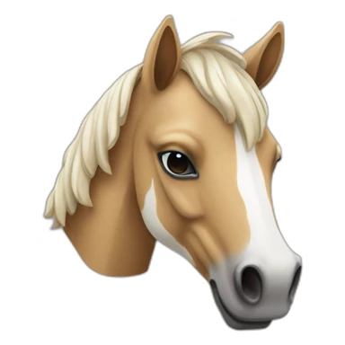 cheval moche sticker