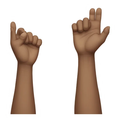 Wrist with one hand bent sticker