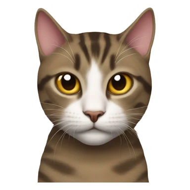 cat wearing spiderman sticker