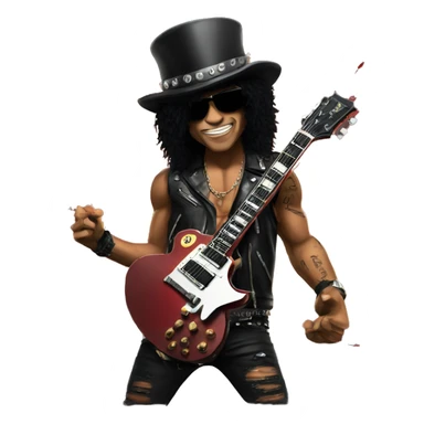 Slash guns roses sticker