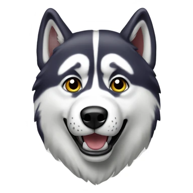 Uw husky  sticker