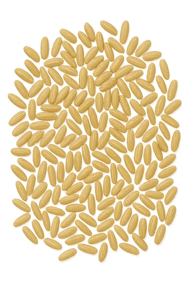 riso integrale visti dall'alto sticker