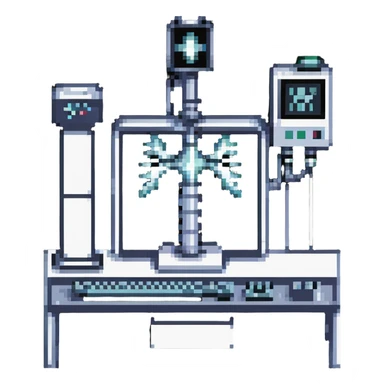 1980s X-ray equipment sticker