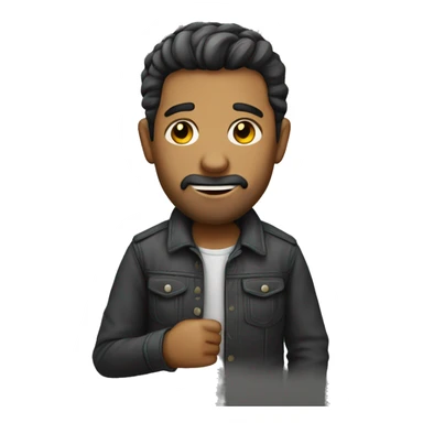 Hombre molesto sticker