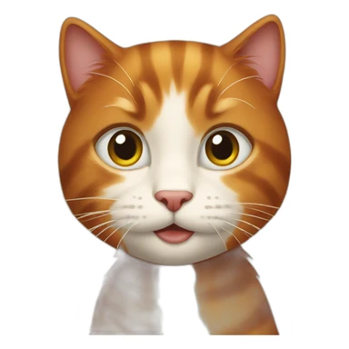 cat-and-redhead sticker