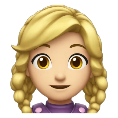 Claudia from the nintendo game “Crazy Galaxy” sticker