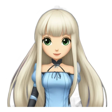 chii chobits in Manchestercity outfit sticker
