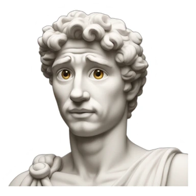 David of Michelangelo sticker
