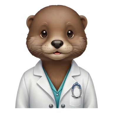 Otter nutriologist sticker