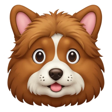 dog cross eyed sticker