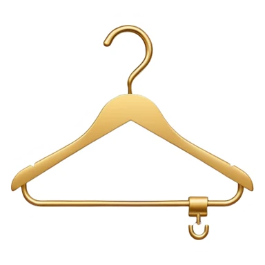 fashion company logo with a stylish clothing hanger sticker