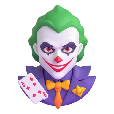 Joker from DC comics sticker