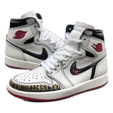 Christian Dior jordan 1s sticker