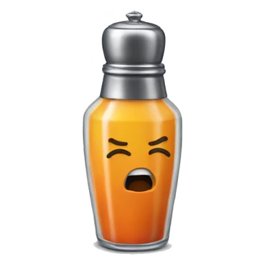 Pepper shaker sticker